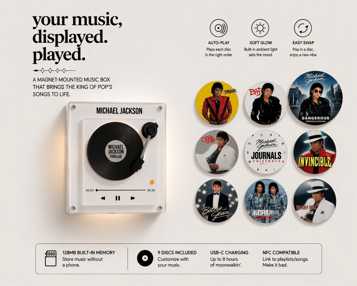 ミュージック BACKEN RECORD vol.13 FridgeVinyl™ - Michael Jackson