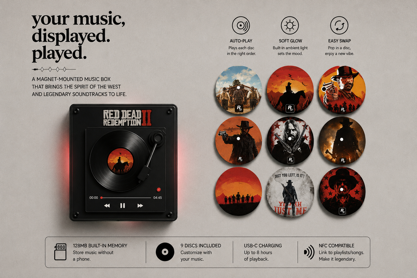 FridgeVinyl - RDR2 Vinyl