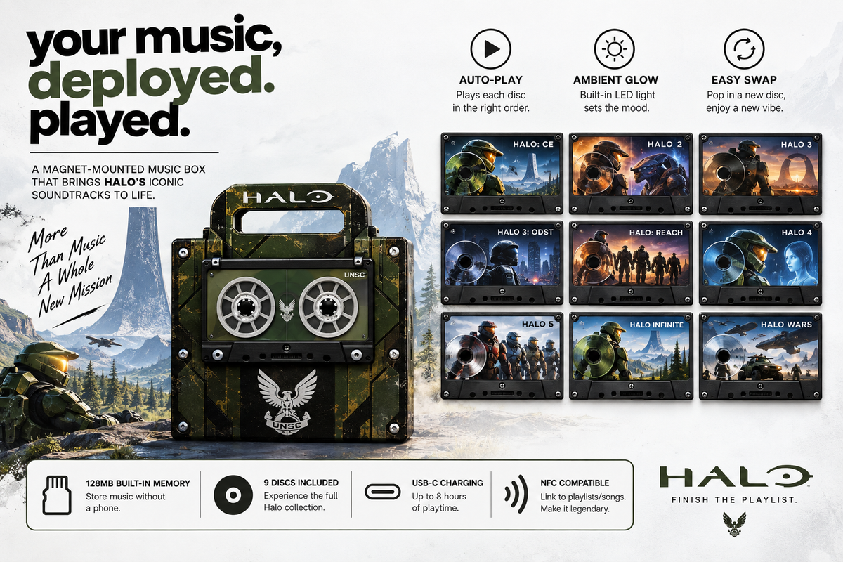 FridgeVinyl - Halo Cassette